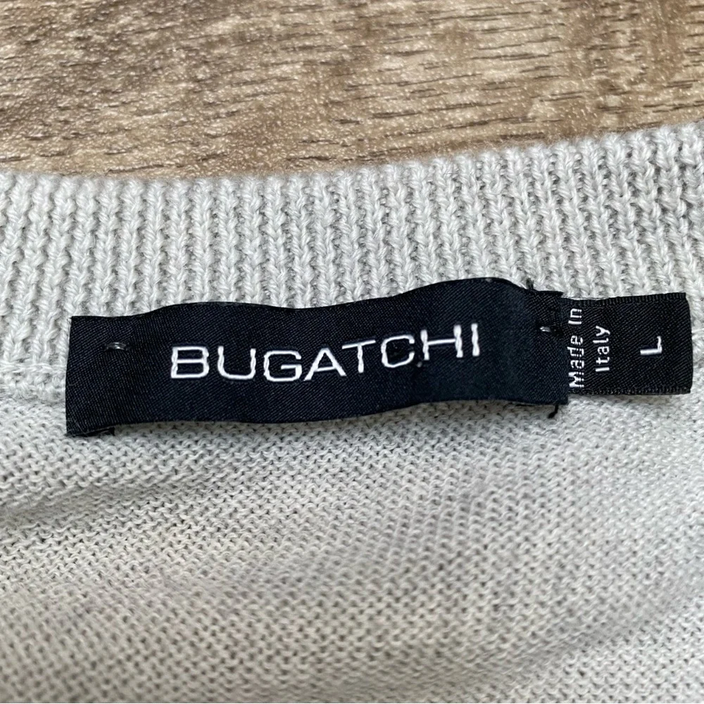 🍄 3/$30 Bugatchi Wool Sweater Made In Italy - Picture 12 of 14